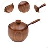 Set Classico di Barattoli per Spezie in Legno per un Elegante Stoccaggio in Cucina