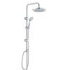 Shower Column - Joho - Rain Shower Head 25cm - Hose 1.5m - 3 Jets - Adjustable