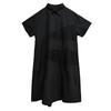 Xitao A-line Short Sleeve Loose Dress HQQ2511