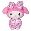 Sanrio Kawaii Japan My Melody Standing Plush Toy, Medium, Pink, 26cm Tall