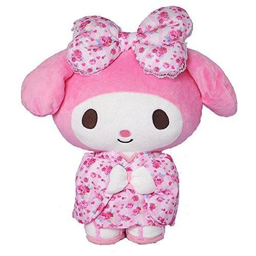 

Sanrio Kawaii Japan My Melody Standing Plush Toy, Medium, Pink, 26cm Tall