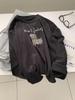 Women's Plus Size Dark Grey Little Horse Print Velvet T-Shirt - Warm Brushed Base Layer for Autumn/Winter