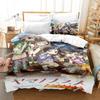 3D-Druck Anime Ermutigung zum Klettern Bettwäsche-Set Einzelbett Doppelbett Vollgröße Queen Size King Size Bettwäsche-Set Erwachsene Kinder Schlafzimmer Bettbezug-Sets