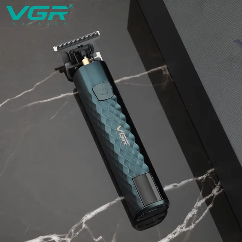 New Metal Hair Clipper Professional Electric Hair Clipper Electric Wireless USB Charging Hair Clipper Men's Shaver Smart Digital Display Strong Power