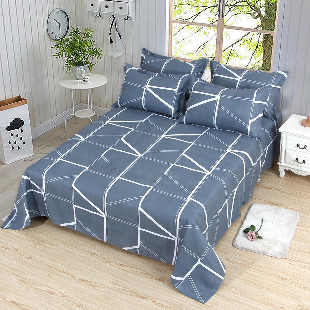 All-Season Soft Brushed Twill Bed Sheets and Duvet Covers for Double, Single, and Dorm Beds – Skin-Friendly Comfort
