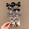 10pcs High Elastic Rubber Bands Cute Bow Hair Ties High Quality Flower Headbands  for Kids