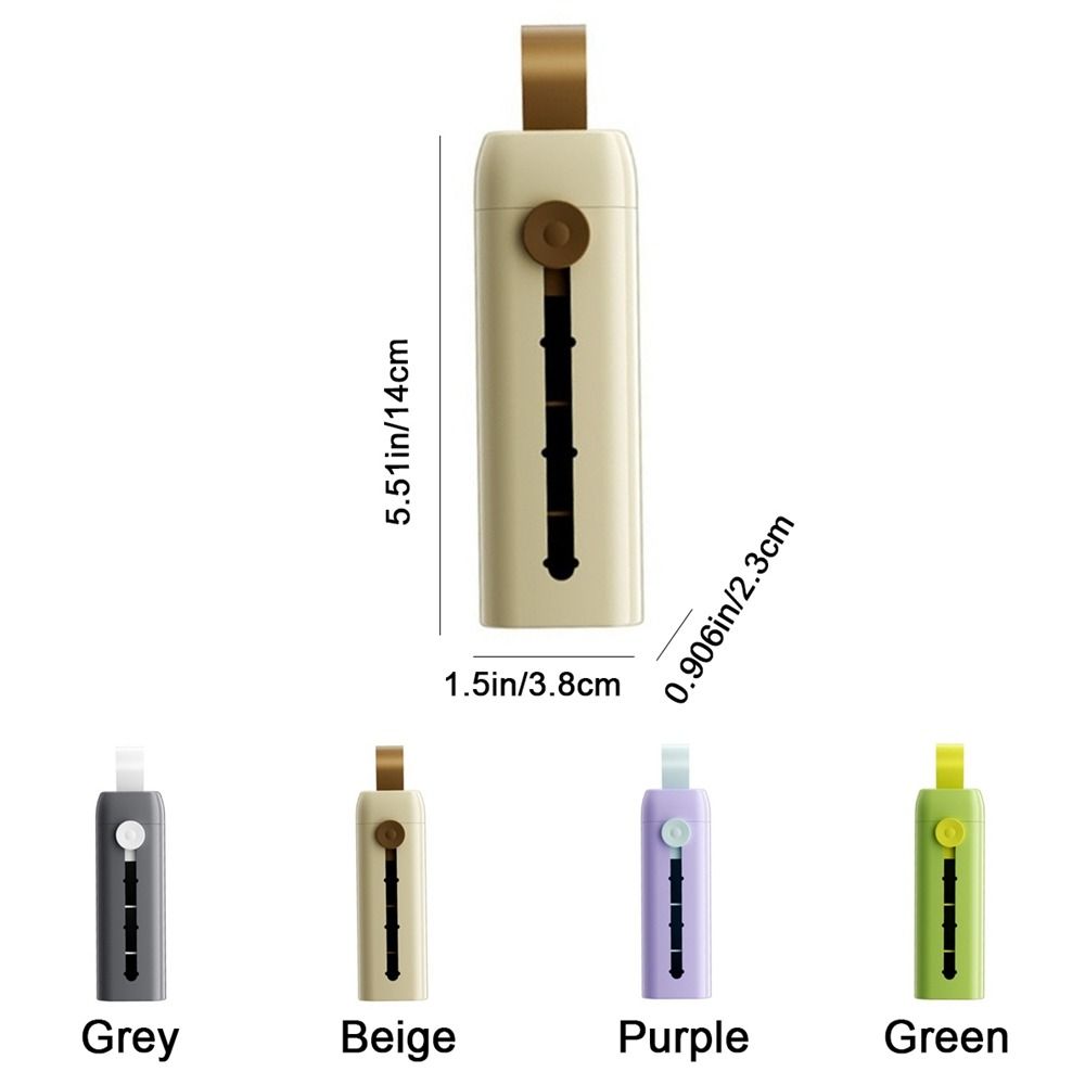 Portable Plastic Divided Pill Box 3 Grids Push Pull Style Pill Storage Box with Lid Pill Dispenser for Home