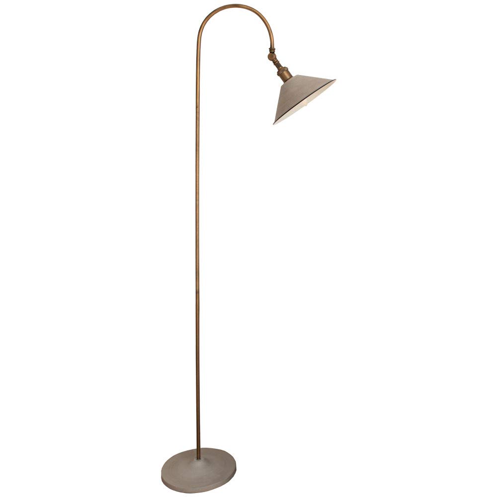 

Ampoule Padista Floor Light, Stylish Floor Stand, Single Light, Steel, Ambient Lighting, Bulb Sold Separately, Gray, Gold, Brass, LED