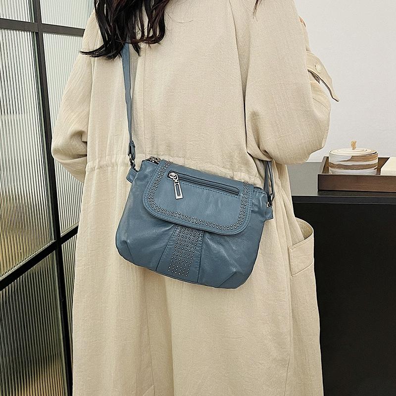Women's Bag Shoulder Bag Middle-aged Soft Leather Small Bag Mother Bag