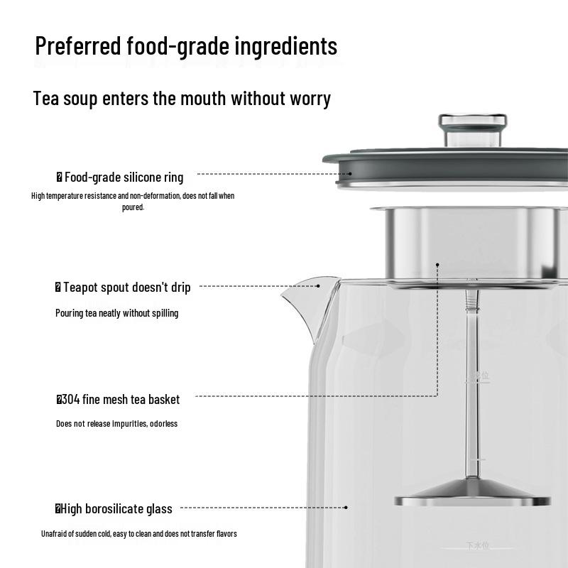 Kawu Health Pot: Multifunctional Herbal Tea & Medicine Decoction Kettle