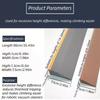 1pc Rise Threshold Ramp – Ramp for Doorways, Cuttable Ramp with Adhesive, Indoor Outdoor Curb Ramp for Doorways, Curb, Power Sco