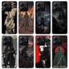 Bloodborne Game Phone Case For Xiaomi Redmi Note 15 14 14S 13 12S 12 Pro Plus 11S 11 10S 10 4G Cover 11E 11T 5G Print Fundas Red