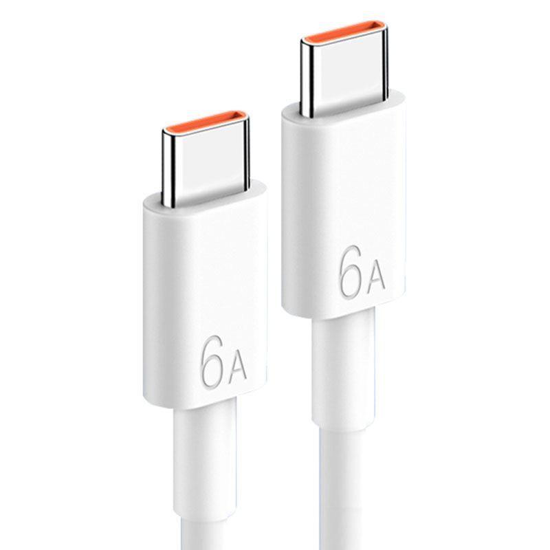 

10A Dual-Head Type-C Cable: 120W Fast Charging for Apple 15/16, Huawei Laptops