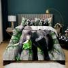 Boho Elephant Duvet Cover Set Bohemian Mandala Elephant Bedding Set Safari Animal Indian Exotic Queen King Polyester Quilt Cover