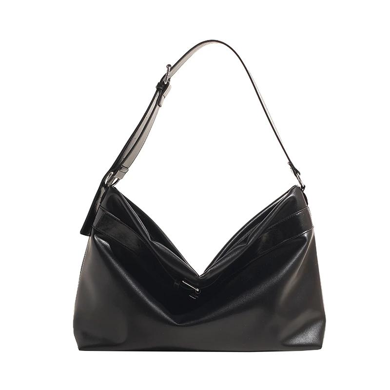 

Новая универсальная вместительная женская сумка-тоут через плечо на одно плечо