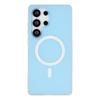 For Samsung Galaxy S24 Ultra Magnetic Case PC + TPU Frosted Phone Cover