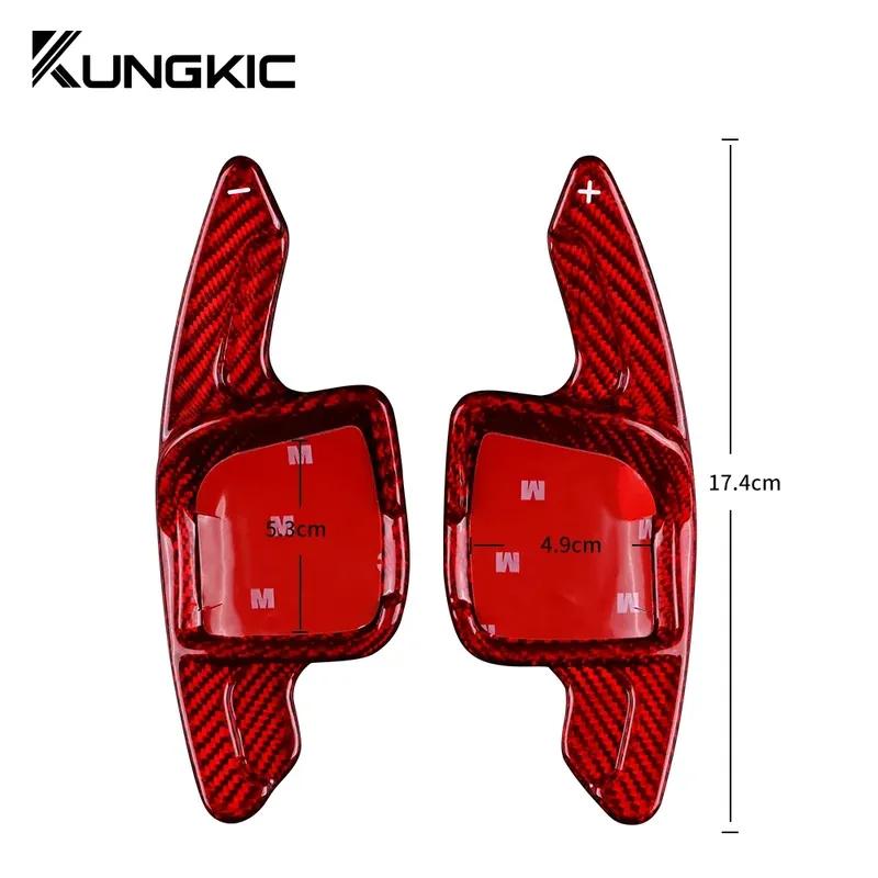 Car Steering Wheel Paddle Shifter Hard Dry Carbon Fiber For Mercedes-Benz C Class W206 E Class W213 S213 C238 A238 S Class W223