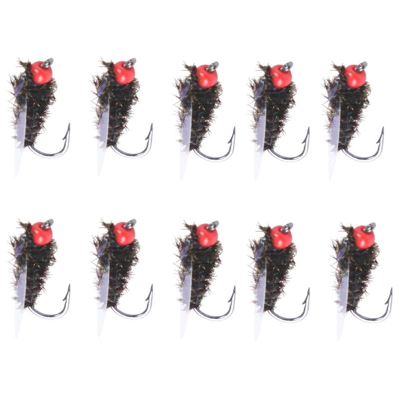 

10pcs Bionics Artificial Fishing Lures with Sharpened Hook and Enhances Attractant for Freshwater Saltwater