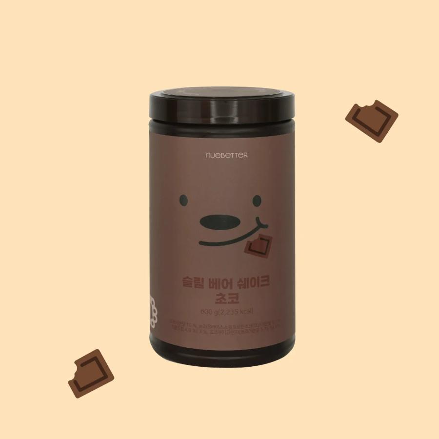 Nuebetter Slim Bear Shake Choco 600g Low Sugar Meal Replacement
