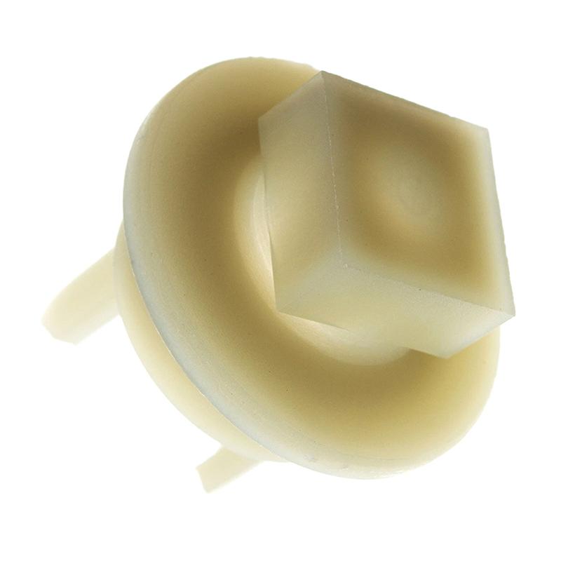 2Pcs Meat Grinder Pinion Parts Mincer Plastic Gear Screw Auger Bushing Coupling Sleeve 418076 For Mfw1501 1545 1550 Mum4 5