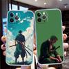 One Piece Zoro Soft Shell Transparent Phone Case for Motorola Moto Edge 20 30 40 50 S30 Fusion Ultra Pro Neo Lite + G200 G23