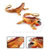 Reptile Statue Model Simulated Cute Lizard Chameleon Bearded Dragon Solid Model