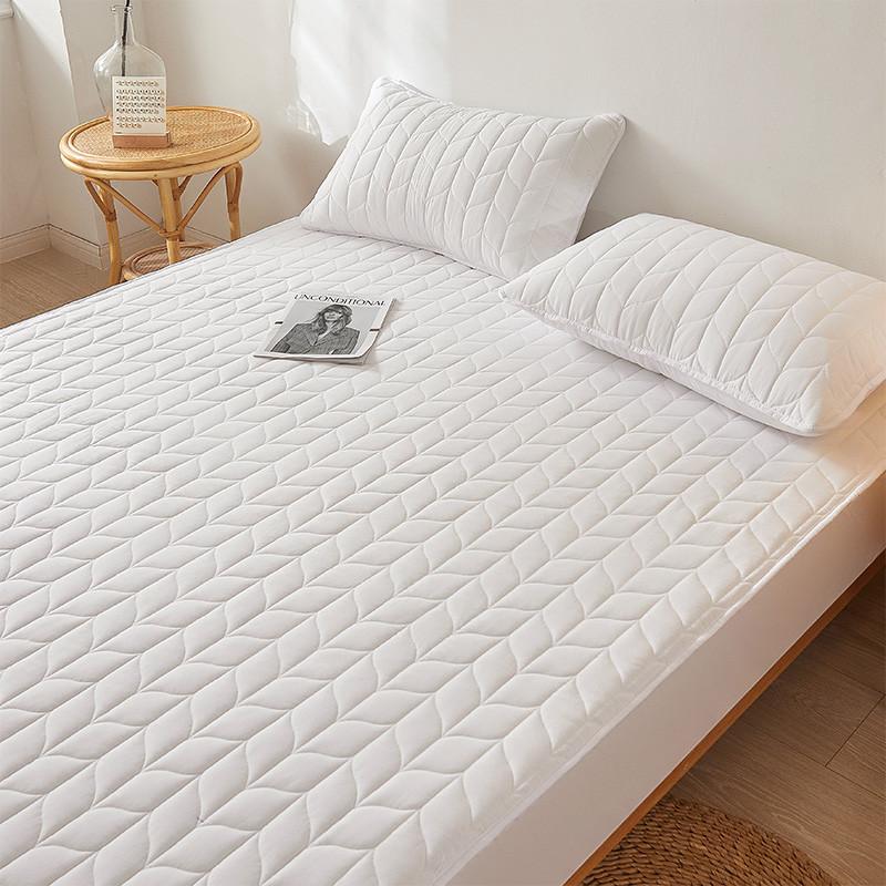 Waterproof Mattress Cover Quilted Bed Covers White Fitted Sheet tampa de colchão Home Bedspread Elastic Bedsheet(No Pillowcase)