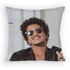Singer BBruno MMars Pillow Case Antidustmite Pillowcase Invisible zipper silky short plush Sofa cushion cover