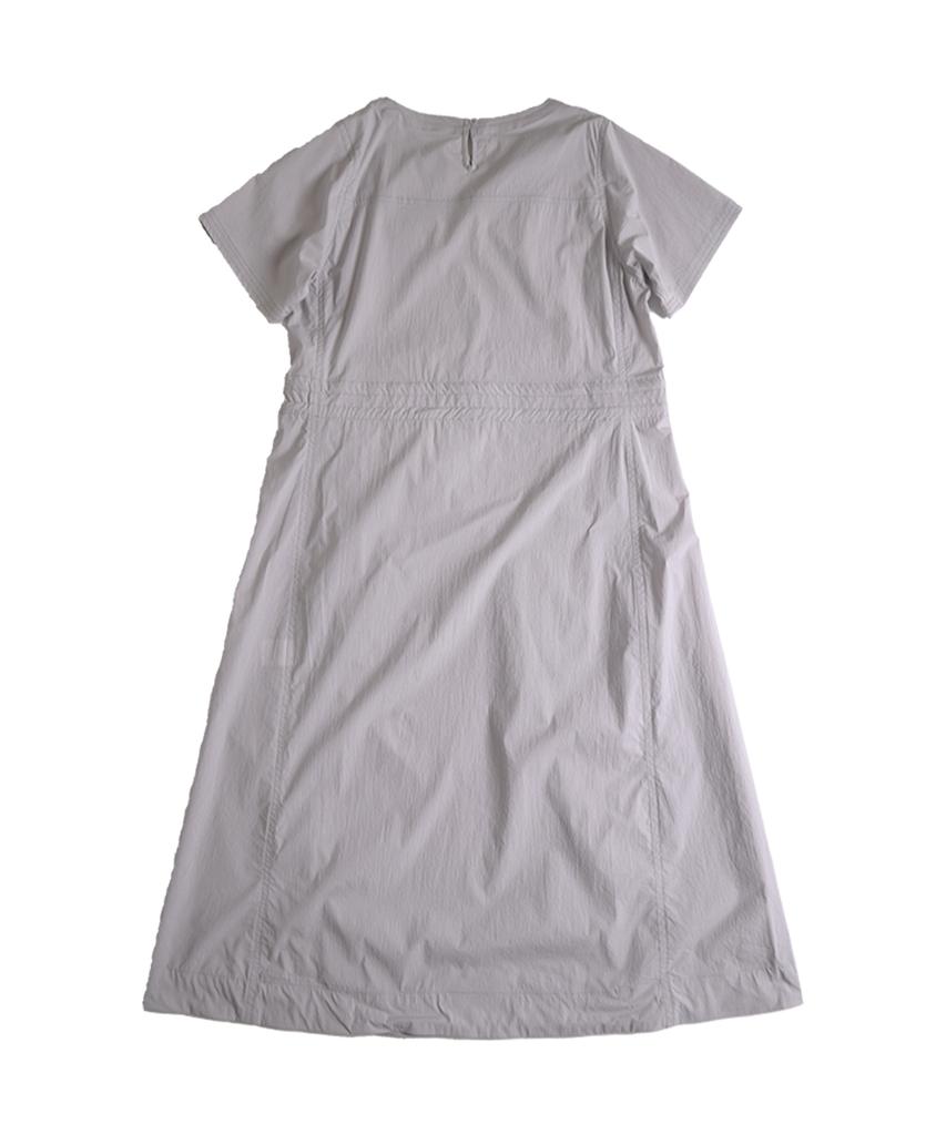 OFFGRID [24Ss Ver] Nylon Washer Dress - Gray