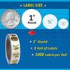 "Thank You " Stickers Round Gold Seal Labels 50-500Pcs Labels Stickers Scrapbooking For Package Stationery Sticker
