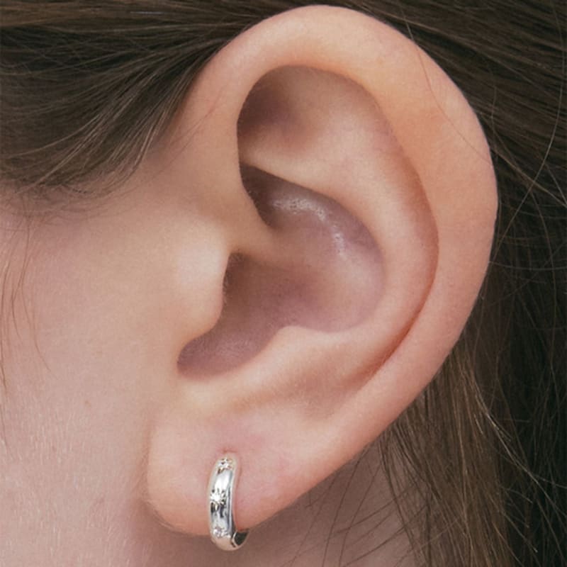 engbrox Glowy Cubic Earring