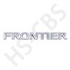 ABS 3D Emblem Frontier Letters Side Logo Rear Trunk Badge Tailgate Sticker Decals For  Car Styling Exterior Accessories