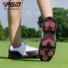 BRAND PGM Real Leather Mens Quick Lace Golf Shoes Long Spike Waterproof Golfer Boots Comfortable Athletic Sneakers XZ240