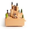 Christmas Festival Wooden Music Box: Creative Children's Toy and Home Decoration Craft, Perfect Birthday Gift