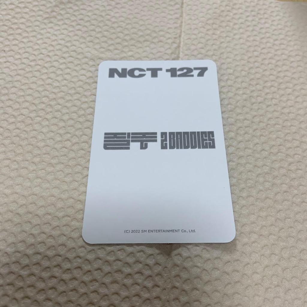 [USED] NCT127 2baddies MD Haechan Trading Card