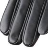 Winter Leather Gloves for Men,Warm Gloves with Cotton Lining, Driving Gloves for Outdoor 8011Y