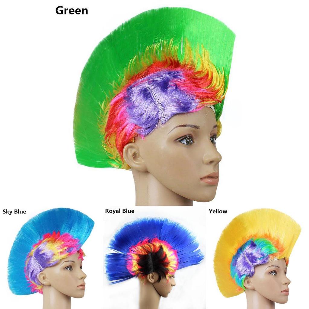 Hilarious Halloween And Christmas Wig Colorful Party Prop Hen Crown Headpiece