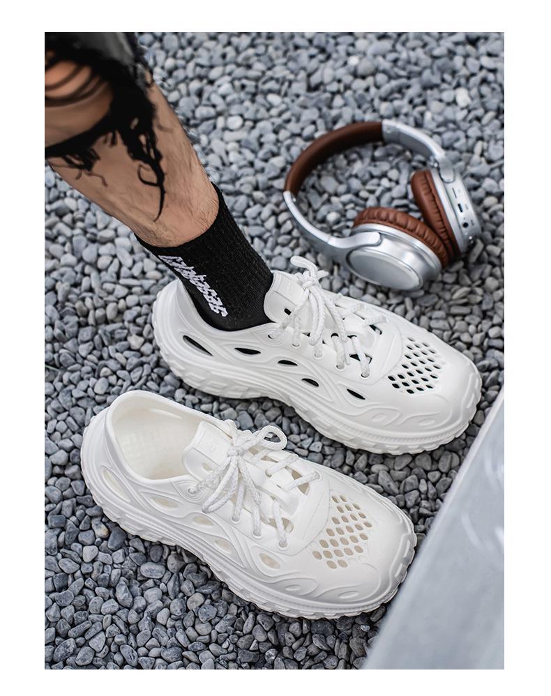 Men's Summer Outdoor Thick-Soled Non-Slip Heel-Covering Sandals with Unique Cushioning Feel