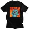Custom Bibble Singing Meme T Shirts for Men Pure Cotton Tee Tops Tshirts ShortSleeve Fashion Tshirt Clothing