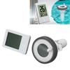 Wireless Solar Pool Temperature Meter High Accuracy IPX8 Waterproof LCD Display Digital Floating Temperature Detector
