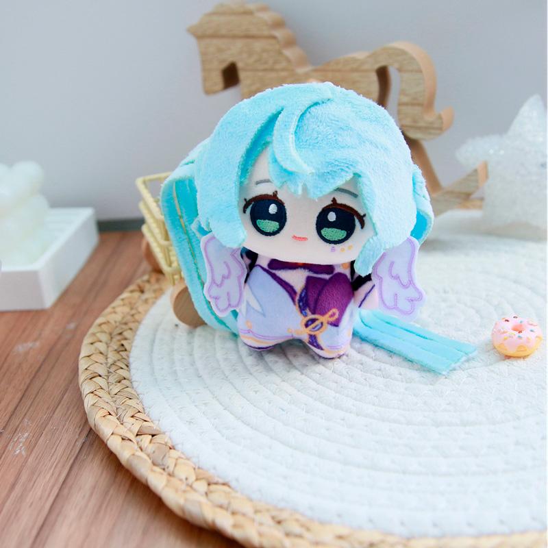 10cm Sunday Robin Plushie Toys Honkai Star Rail Sunday Plush Doll Keychain Decorative Pendant Collection Birthday Gift Companion