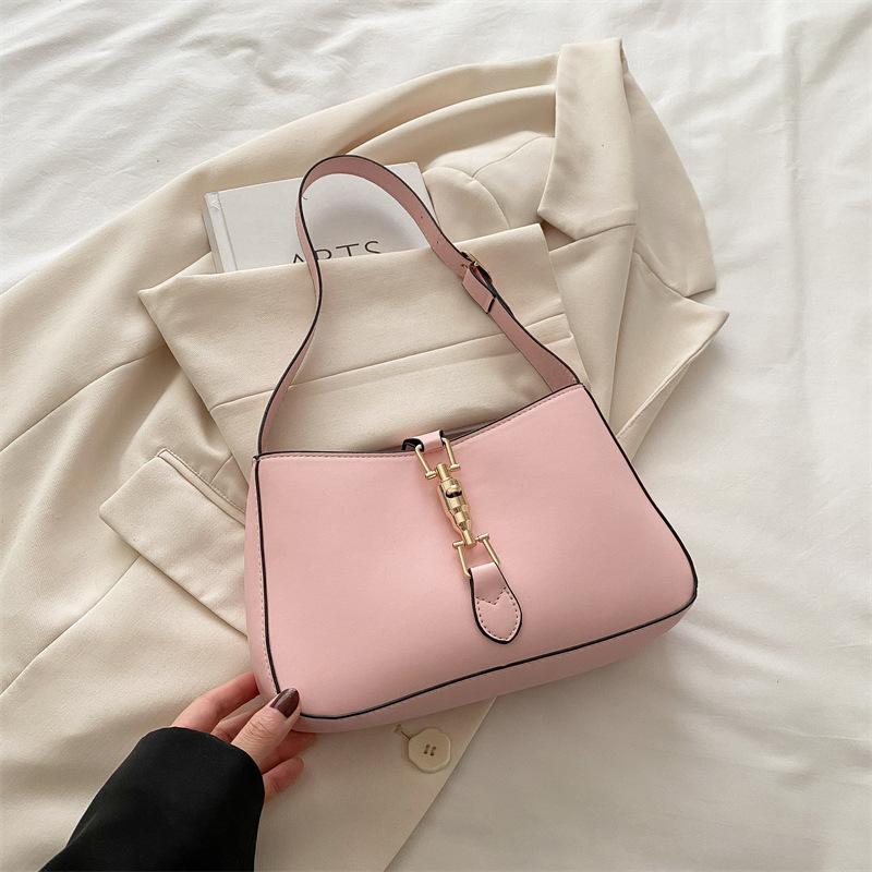 Bag Women's Baguette Small Bag 2025 New Trendy Ins High-end French Niche Design Spring Shoulder Armpit Bag