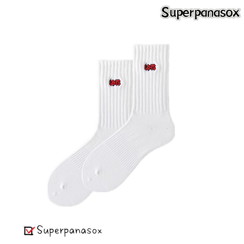 Cityboy Unisex Trendy Skateboard Mid-Tube Socks – Breathable Cotton for High-Street Style