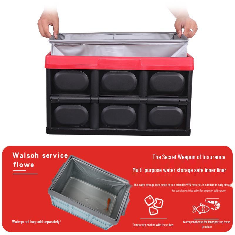Multifunctional Folding Storage Box: Compact Camping Wardrobe & Household Organizer