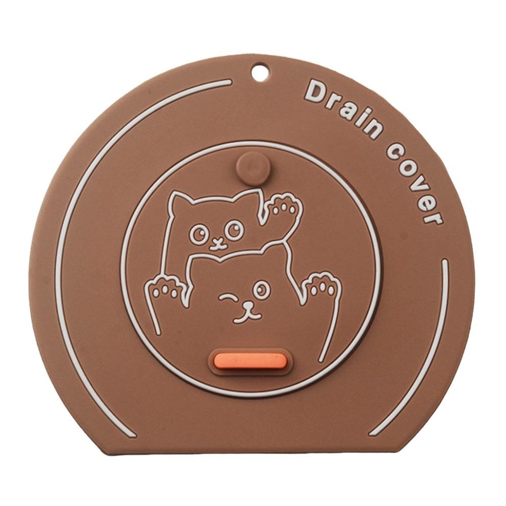 Insect-proof Floor Drain Cover Reusable Drain Stopper Sewer Pipe Cover Anti-Odor Drainage Floor Pad Bathtub Shower Drain Plug