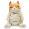 Shinada Global Mochi Series Mochi Neko Hachiware Orange 22 X 22 X 30cm Plush Cat Animal (L) MONE-0350HO