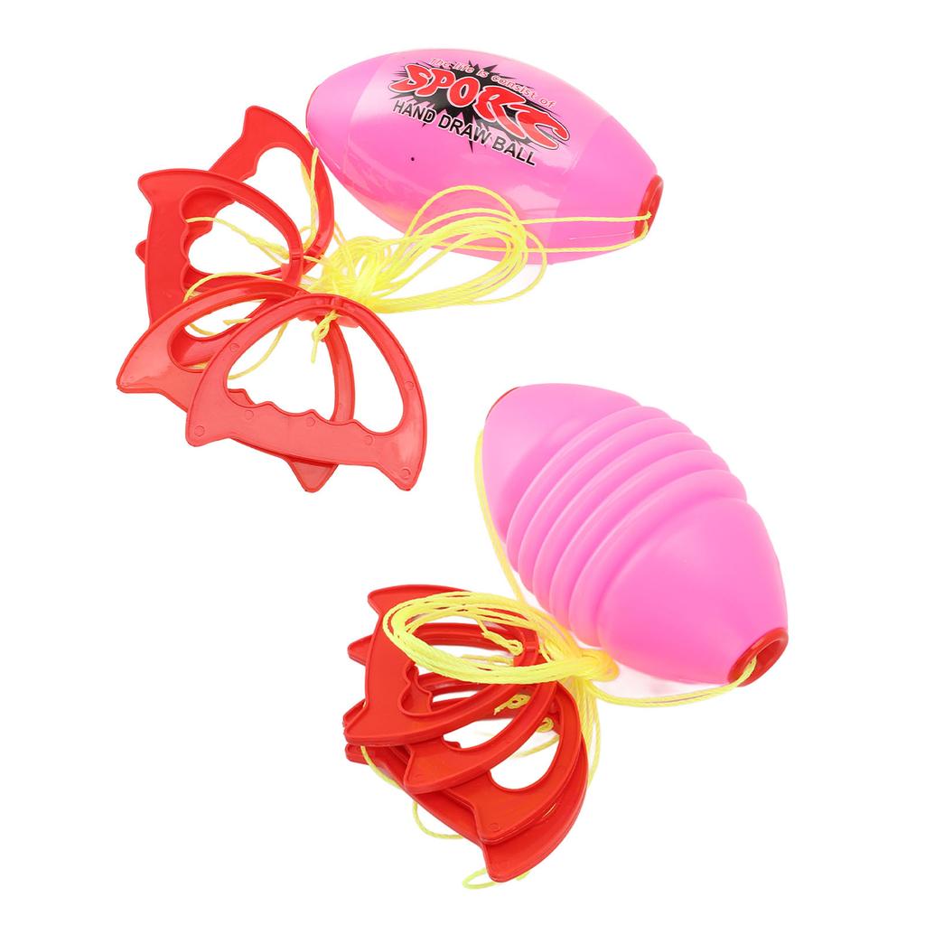 2Pcs Pull Ball Game Set Indoor Outdoor Sports Early Development Activity Toy Parent Child 2 Person I