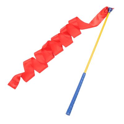 Kij do ćwiczeń swingowych z wstążką Trener rozgrzewkowy Siła Tempo Pomoc treningowa Wewnątrz na zewnątrz 70cm L z niebieską rączką