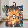 Coperta Anime Axel Blaze Inazuma Eleven Morbida Tendenza Street Peluche Coperta Plaid Per Ragazzo Ragazza Camera da Letto Flanella Copriletto Copri Letto