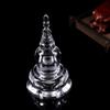 Exquisite Gift Choice Transparent Buddha Tower Elegant Decoration Home Decor Ornament Bodhi Tower